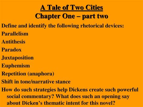 tale of two cities opening lines meaning|How does Dickens use parallelism in the opening of A Tale of Tw.